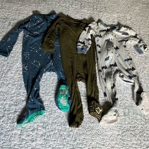 3 Pairs High-End Bamboo/Cotton PJs